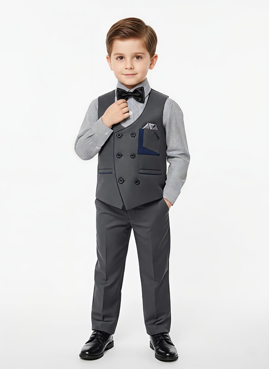 Two Piece Suit - Gray