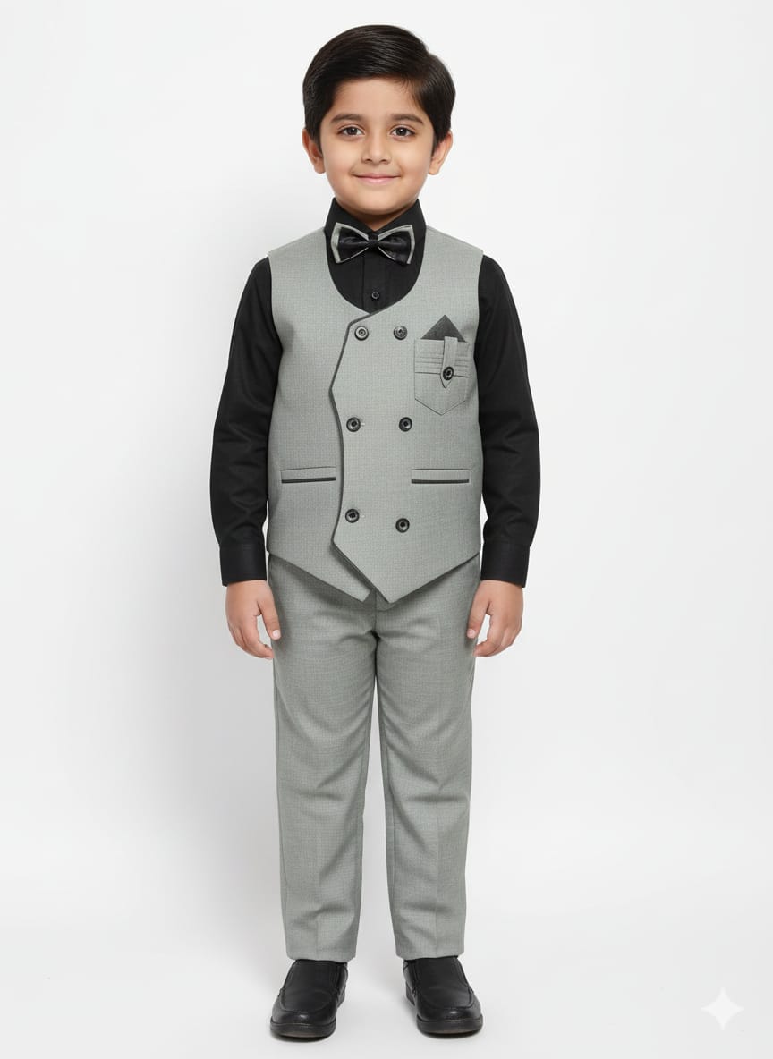 Classic Two-Piece Waistcoat Suit