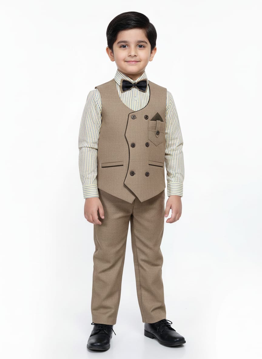 Classic Two-Piece Waistcoat Suit