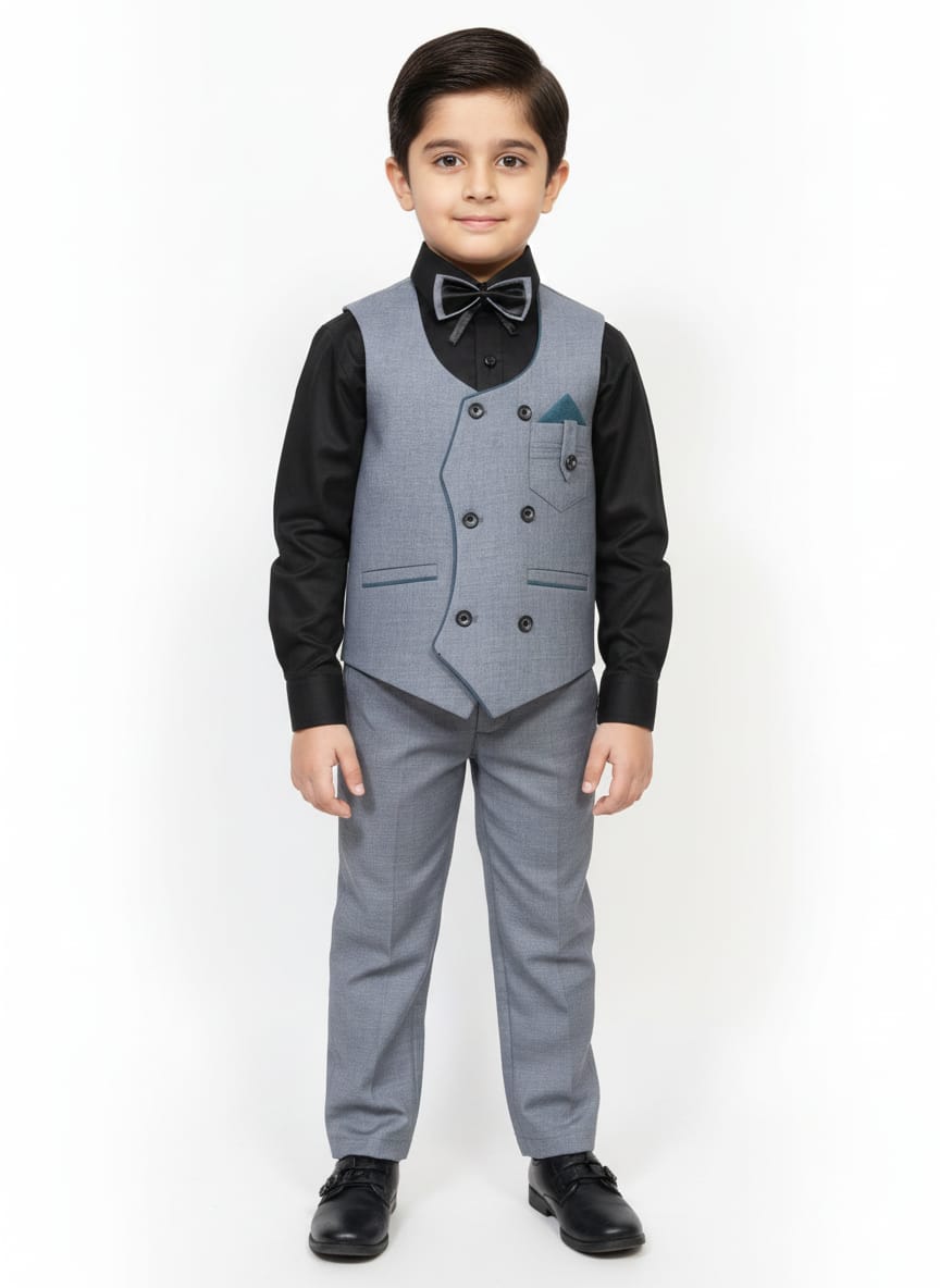 Classic Two-Piece Waistcoat Suit