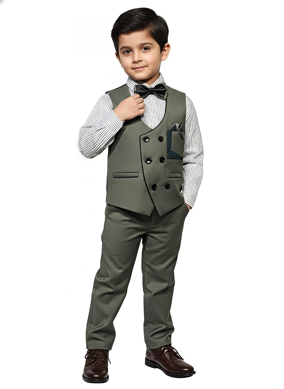 Two Piece Suit - Pistachio Green