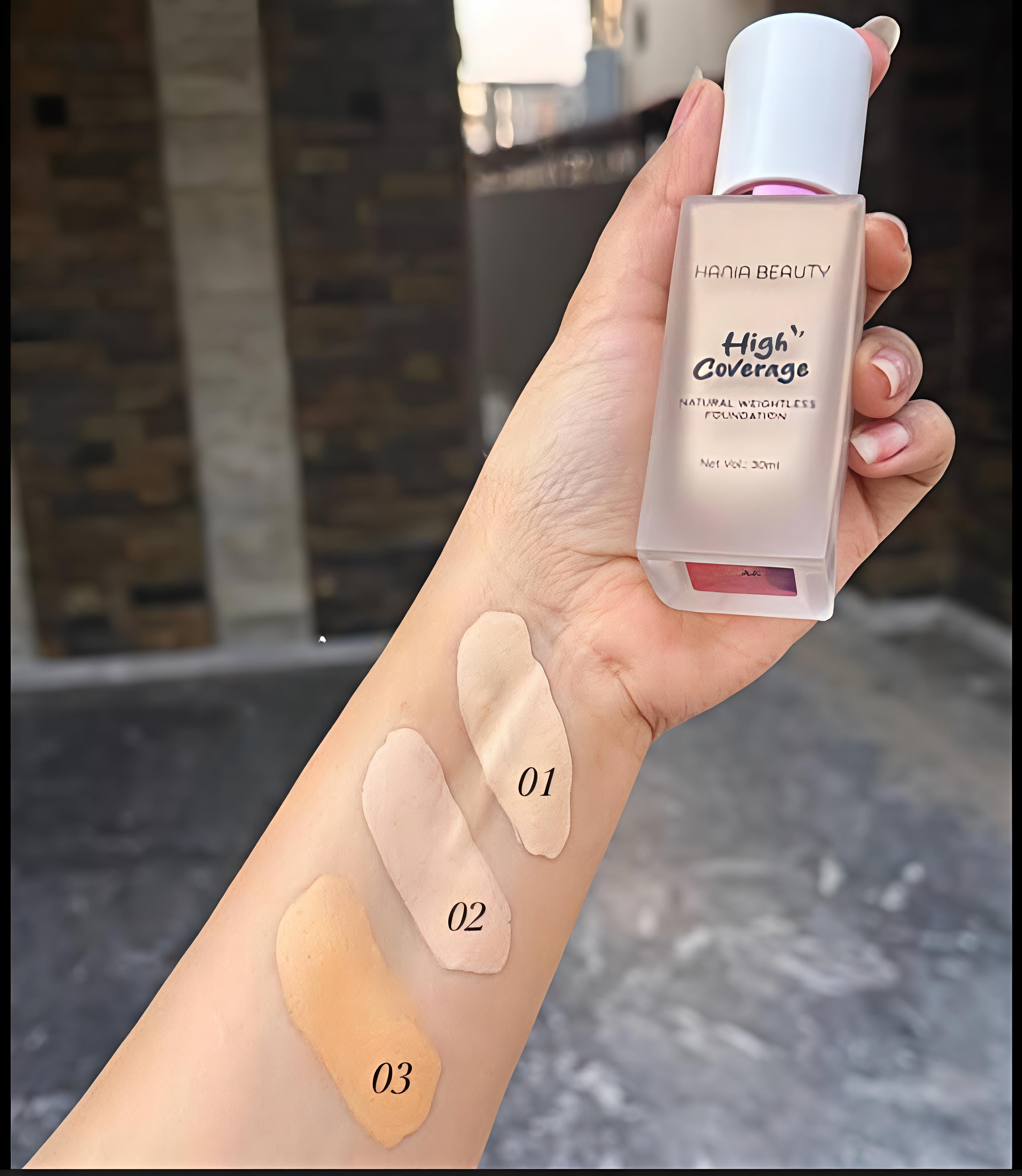 High coverage foundation pump